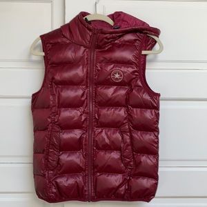 Converse reversible Puffer vest